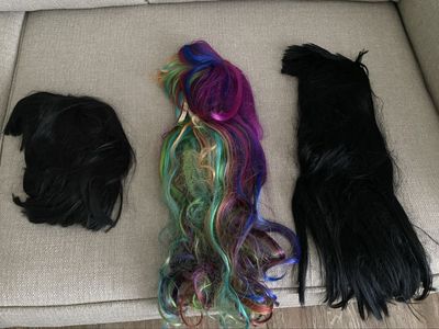 Halloween Teen & Adult Costume Wigs