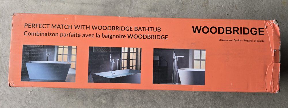 Woodbridge Black Bath Faucet