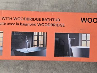 Woodbridge Black Bath Faucet