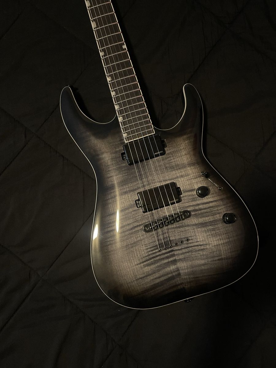 LTD MH-1000 Charcoal Burst Electric Guitar - Excellent Condition