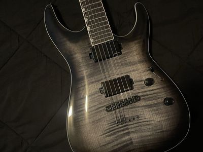 LTD MH-1000 Charcoal Burst Electric Guitar - Excellent Condition