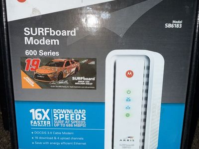 Motorola ARRIS SURFboard SB6183 DOCSIS 3.0 Cable Modem