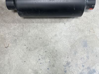 New Flowmaster diesel muffler. 4”