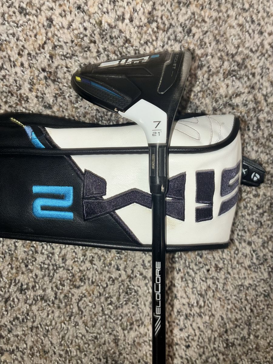 Taylormade Sim 2 Max 7 Wood Upgraded Velocore Blac