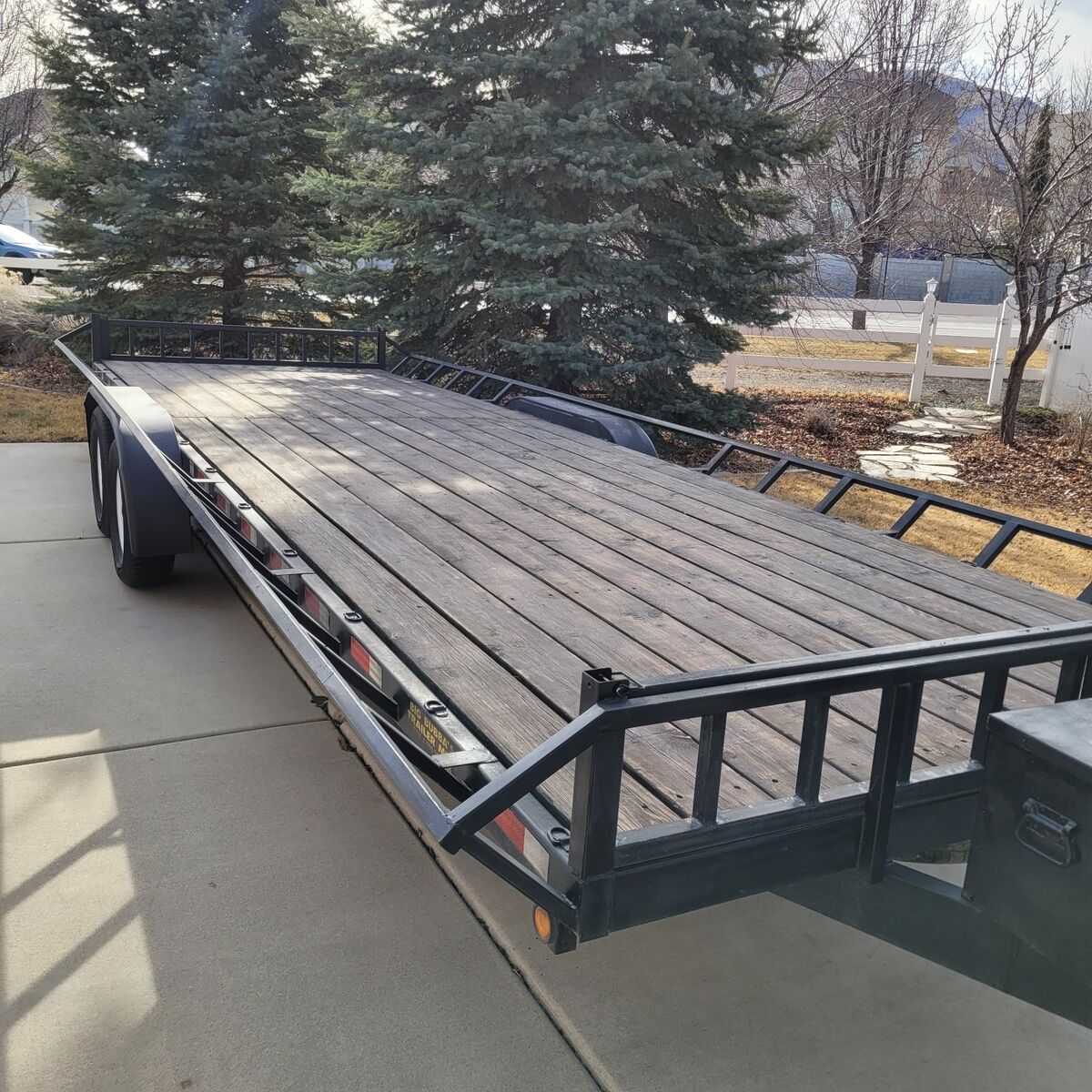 Awesome Custom UTV-Utility Trailer 24'