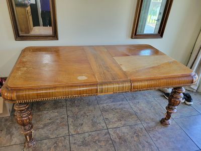 Table and Six Chairs