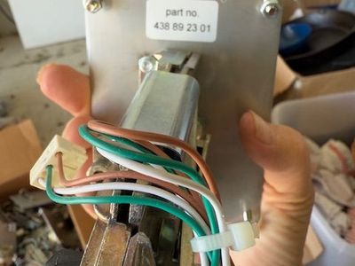 438 89 23 01 – Coin Drop Assembly for stack dryers