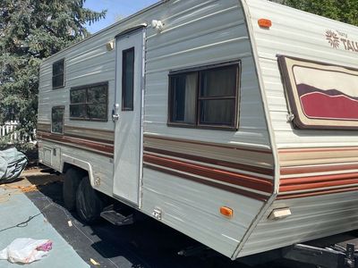 Nice older trailer with bunks