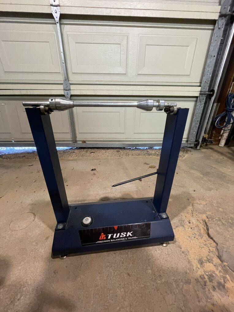 Tusk Motorcycle Wheel Balancing And Truing Stand