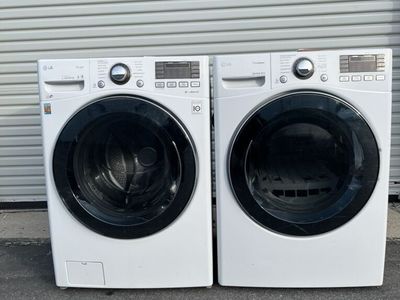 Stackable LG True Steam Washer & Electric Dryer, Free Delivery Available.