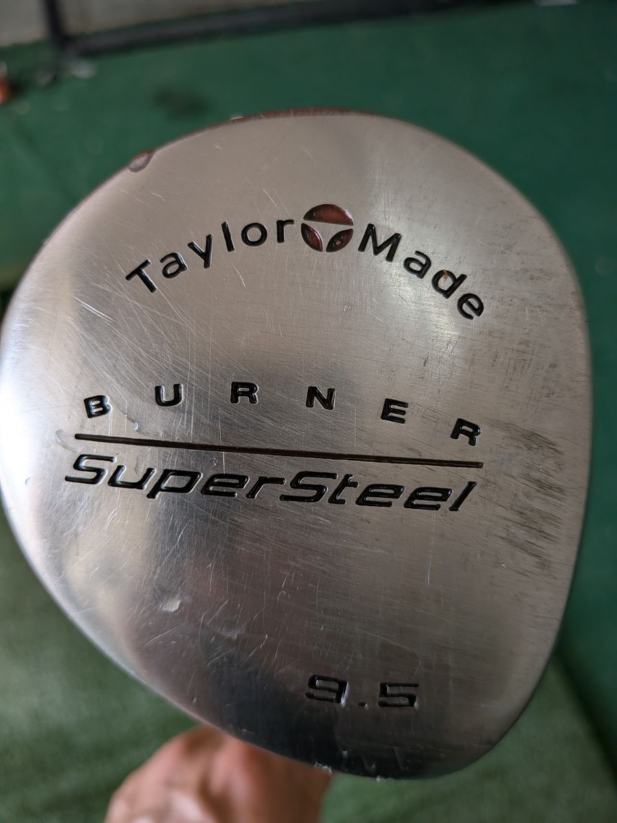 TaylorMade Burner SuperSteel 9.5 Driver Golf Club S-90 Shaft