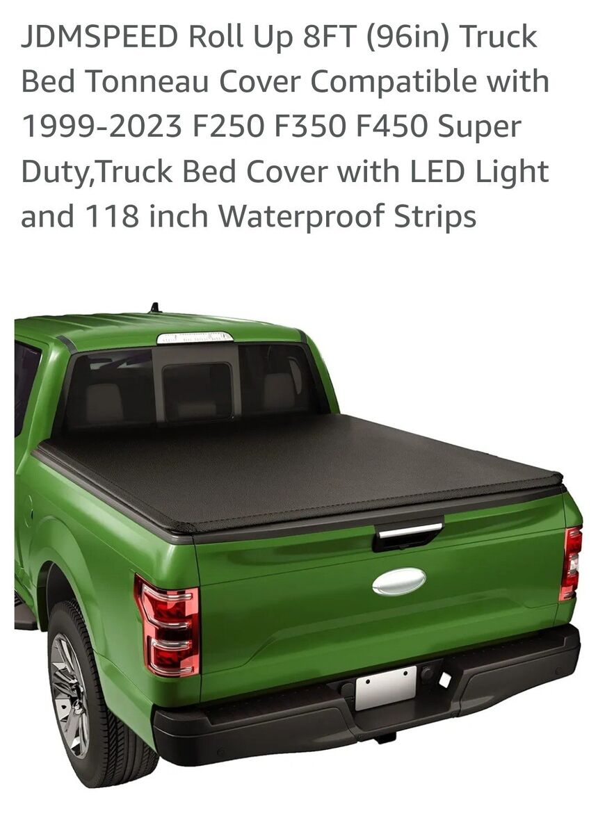 JDMSpeed 8ft Tonneau Cover for Ford F250 F350 F450