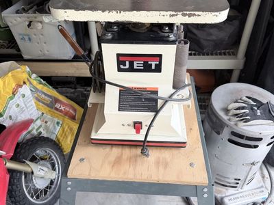 JET Oscillating Spindle Sander with Stand