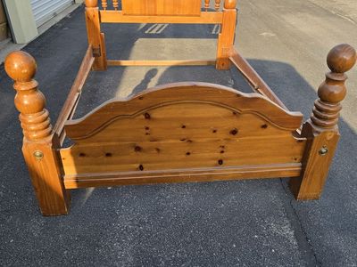 Cannonball, bed frame, super heavy duty with mattresses