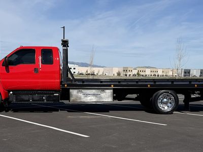 2010 Ford F-650 Ext Cab Rollback Car Carrier Tow Truck F650, F-750