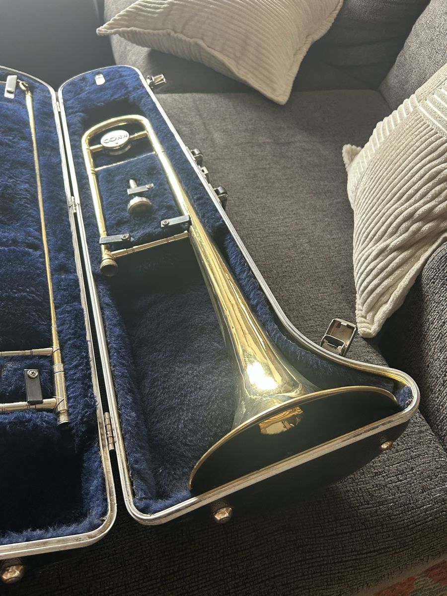 Conn Tenor Trombone with Hard Case and Mouthpiece