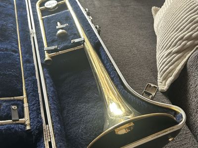 Conn Tenor Trombone with Hard Case and Mouthpiece