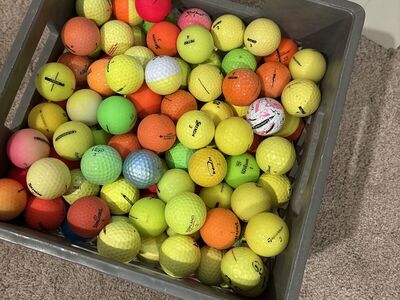150 Colored golf balls