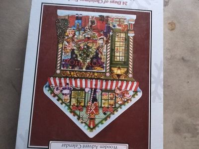 Vermont Christmas Company Toy Shop Wooden Advent Calendar