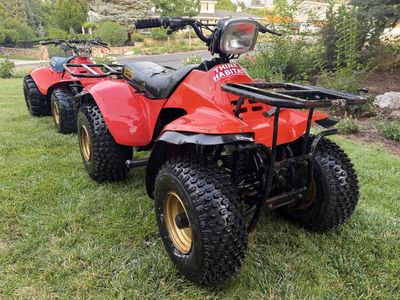 1984 Suzuki LT185 ATV Pair - New Tires