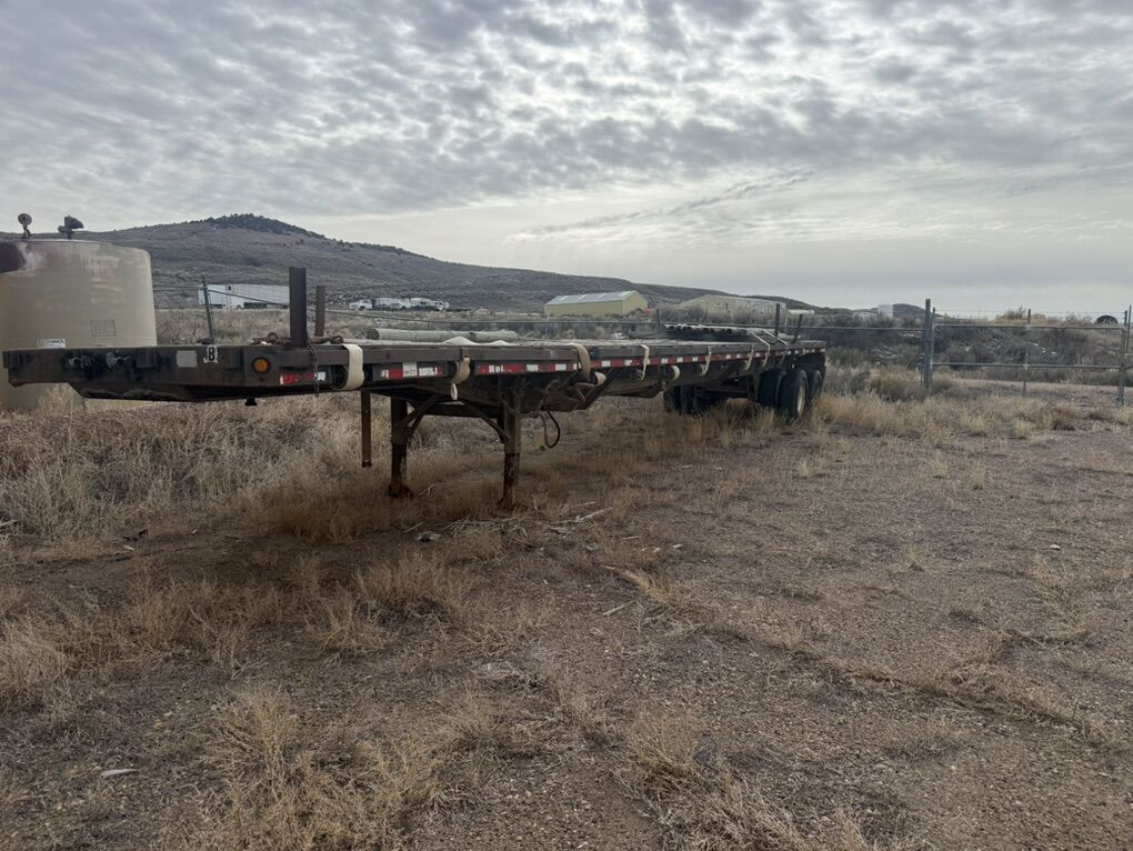 Stretch Flat Bed Semi Trailer 45/75