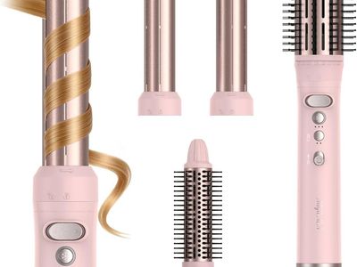 NEW Rotating Hair Dryer Blow Brush, Multi Hot Air Styler Wrap, 105,000 RPM High-Speed Volumizing Spinning Blow Dryer Brush