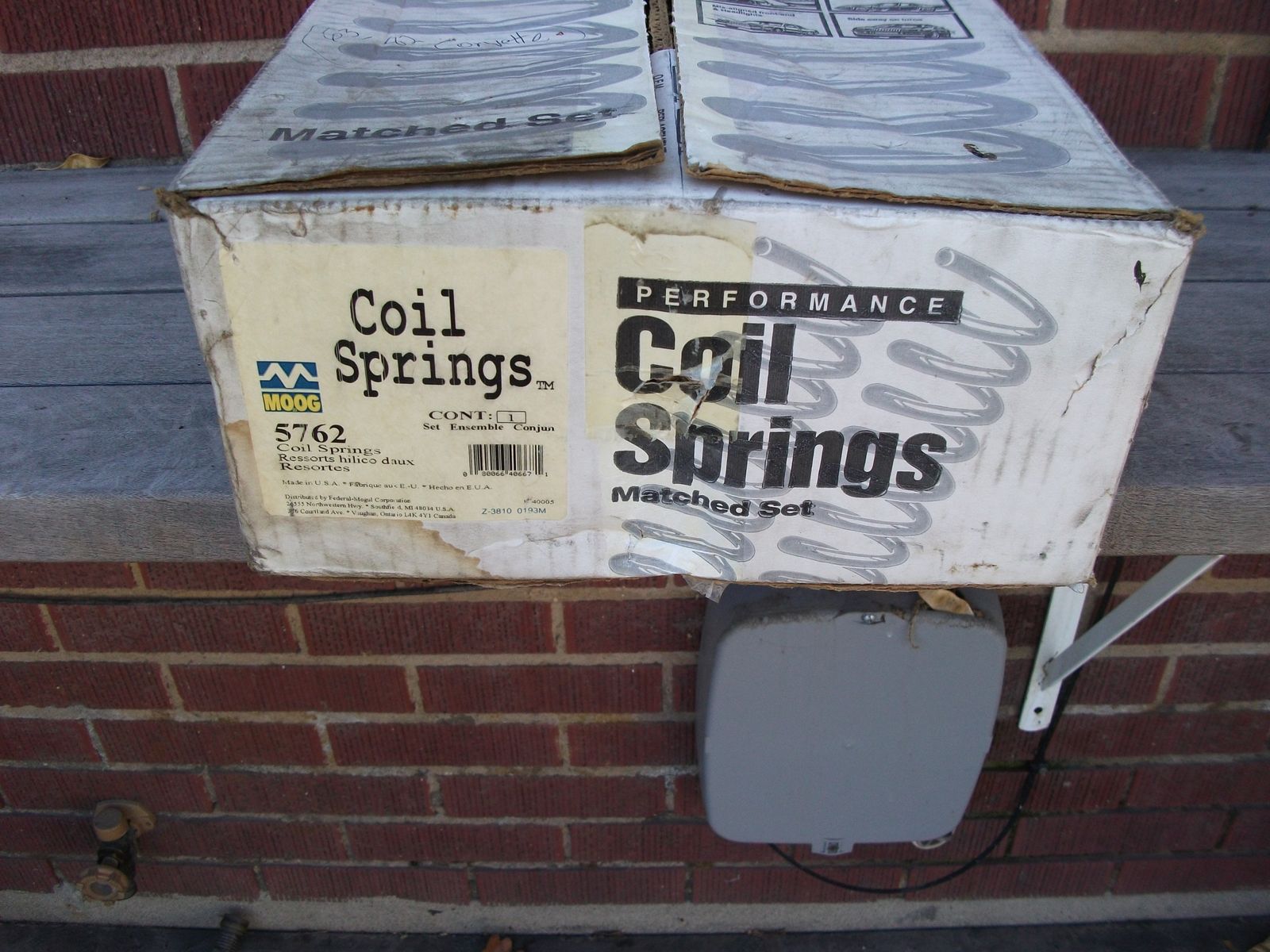 Moog Coil Springs #5762