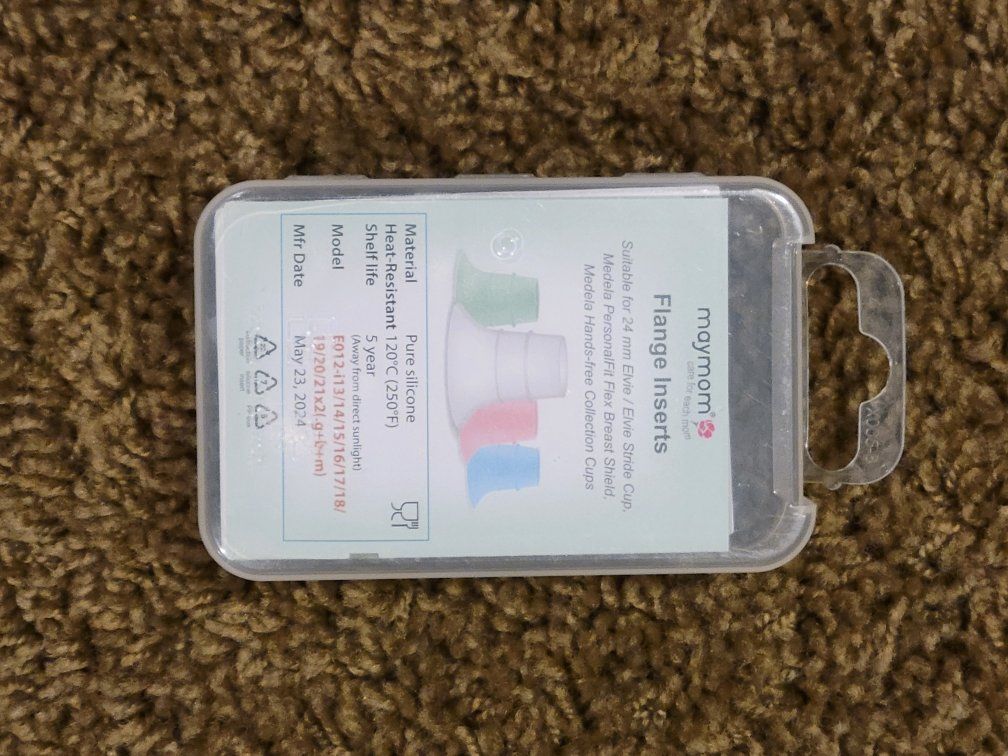 Maymom 18mm Flange Inserts- Pure Silicone