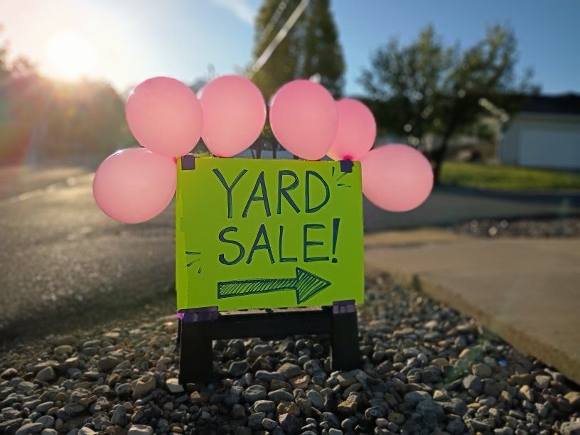 YARD SALE HAPPENING NOW!