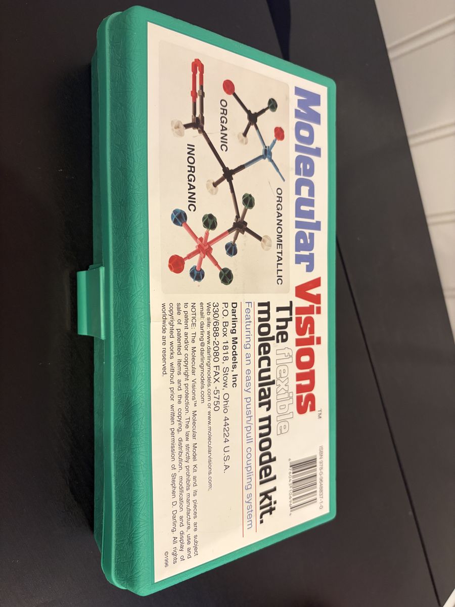Molecular Visions The Flexible Molecular Model Kit by Darling Models