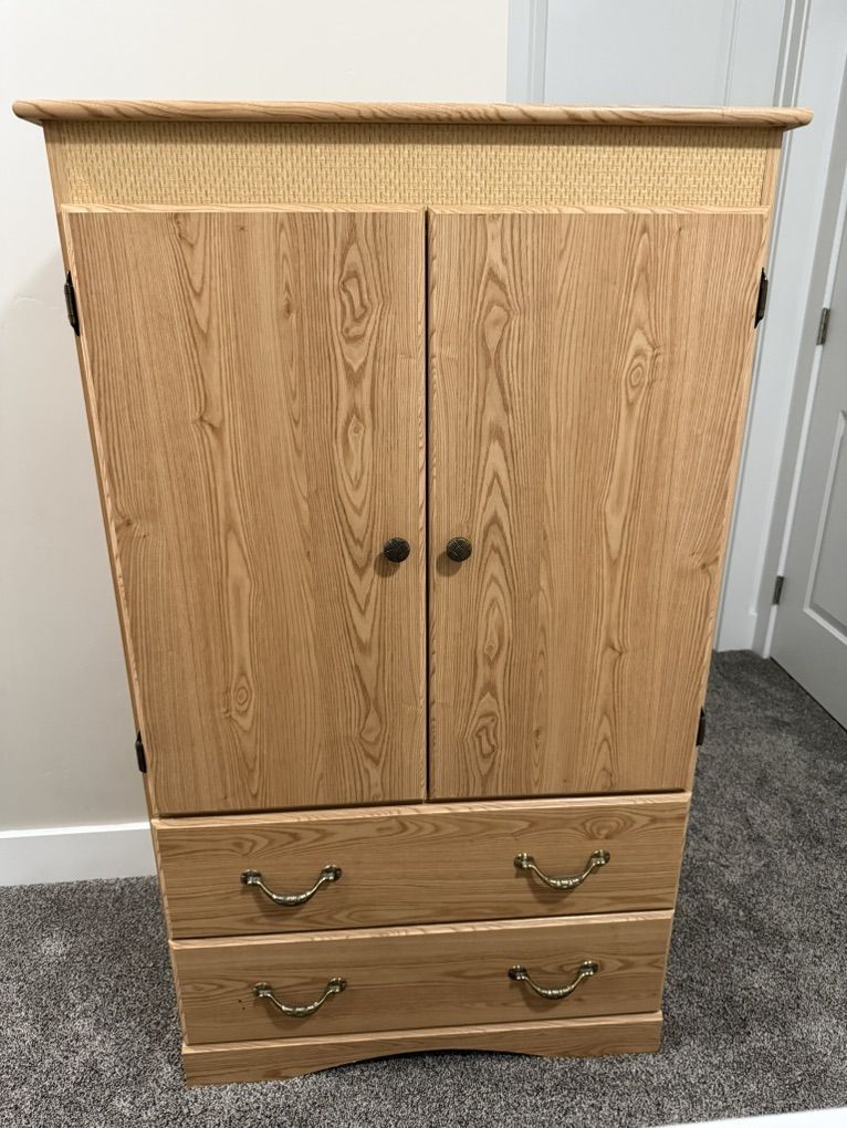 Solid Wood Armoire / Cabinet