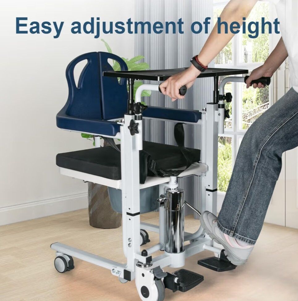 Hydraulic Patient Lift Transfer Chair for Home