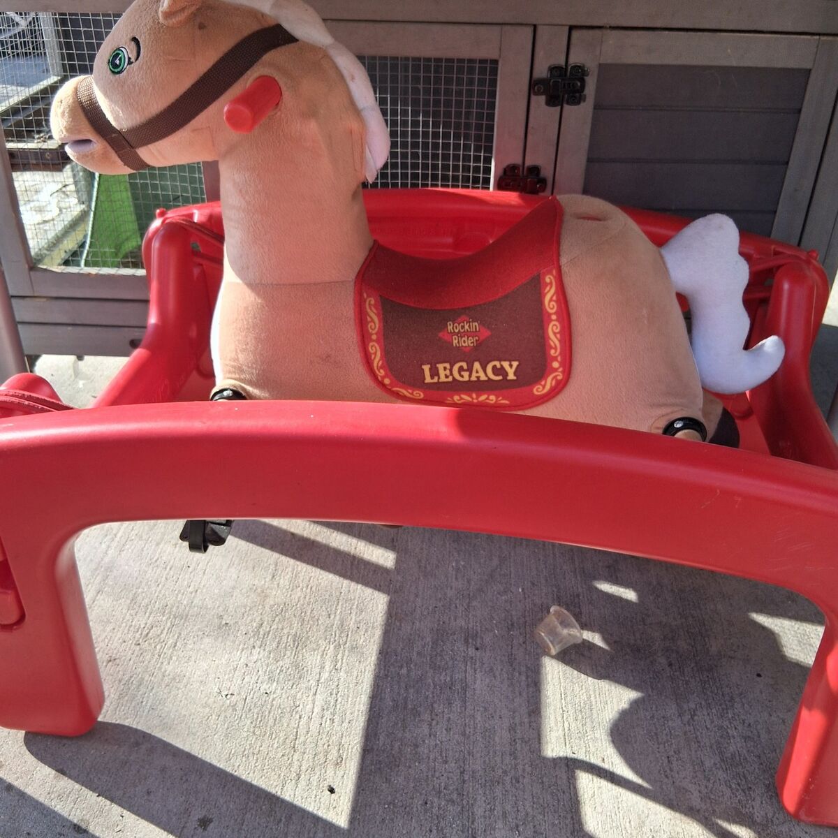 vintage riding horse