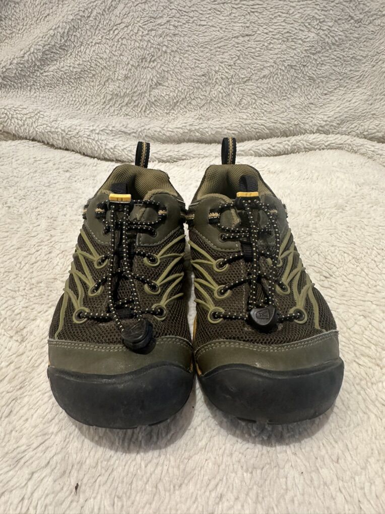 Keen Youth 2 Brown/Olive Mesh Hiking Shoes