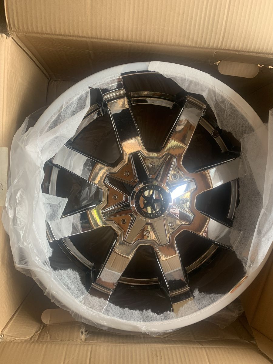 New Chrome Off-Road Wheels - 20 inch, 5 Lug