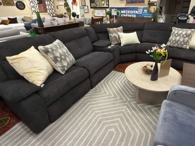 🩶6-Piece Power Reclining Sectional