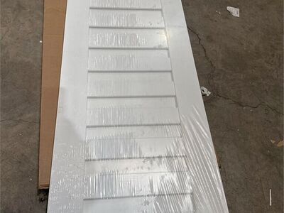 SHADOW Solid Core Louver Interior Door - 24x80in