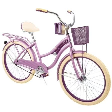 Huffy 24" Nel Lusso Girls' Cruiser Bike, Purple