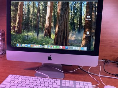 Apple iMac 21.5-inch 2017 - 2.3GHz Dual core Core i5, 16GB RAM, macOS Sequoia with Keyboard & Mouse