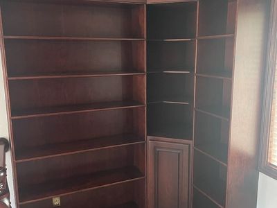Built-In Library Shelves