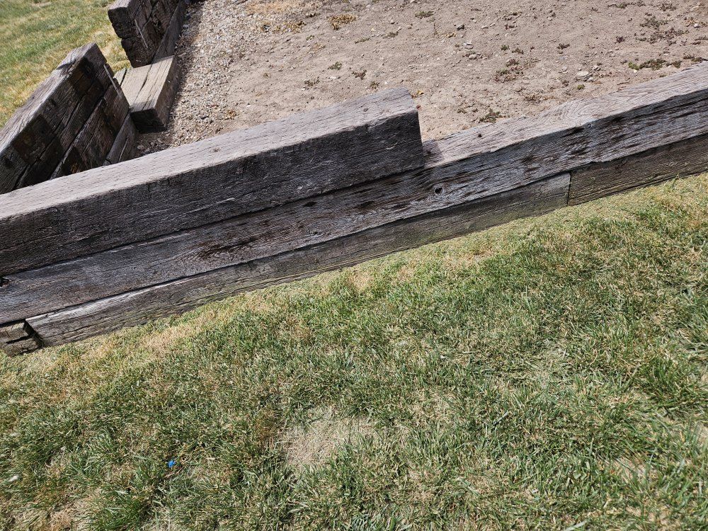 Used railroad ties
