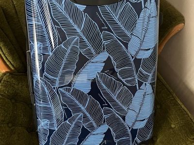 Large Checked Suitcase