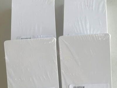 Fujifilm 5x7 Scored White 120LB Cardstock