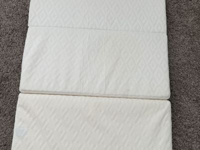 Folding Crib Mattress Pack n' Play Mattress Portable Playard Mat