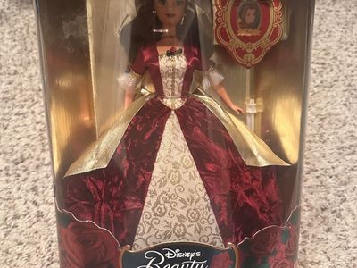Disney Belle Holiday Barbie – Beauty & the Beast