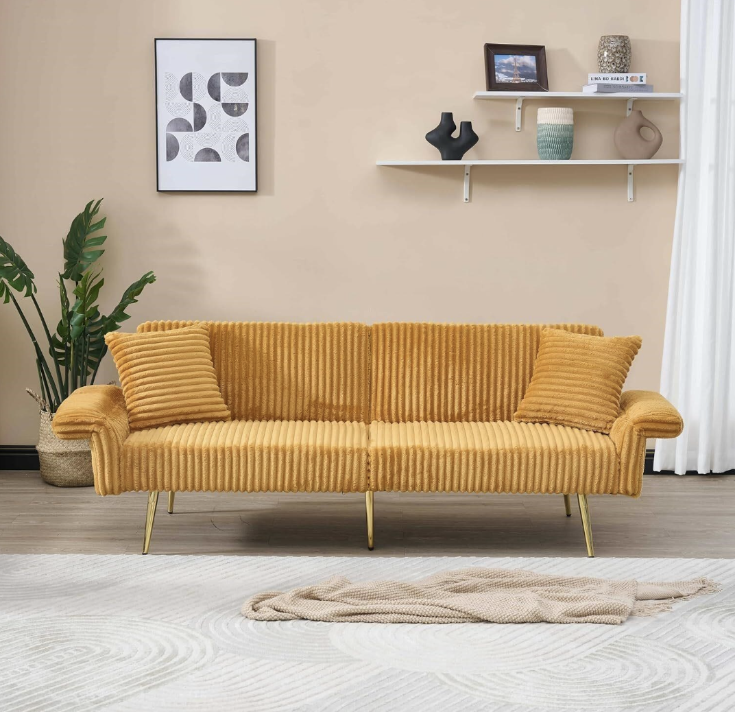 NEW Retro-chic Sofa (Opened Box)