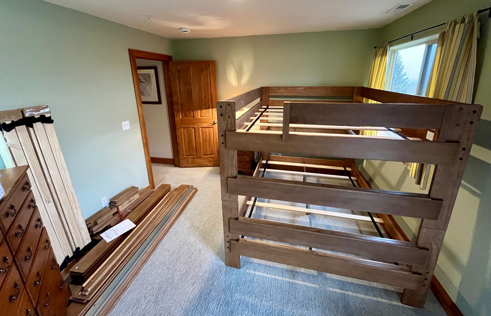 New, Unassembled Queen Over Queen Wayfair Bunkbed