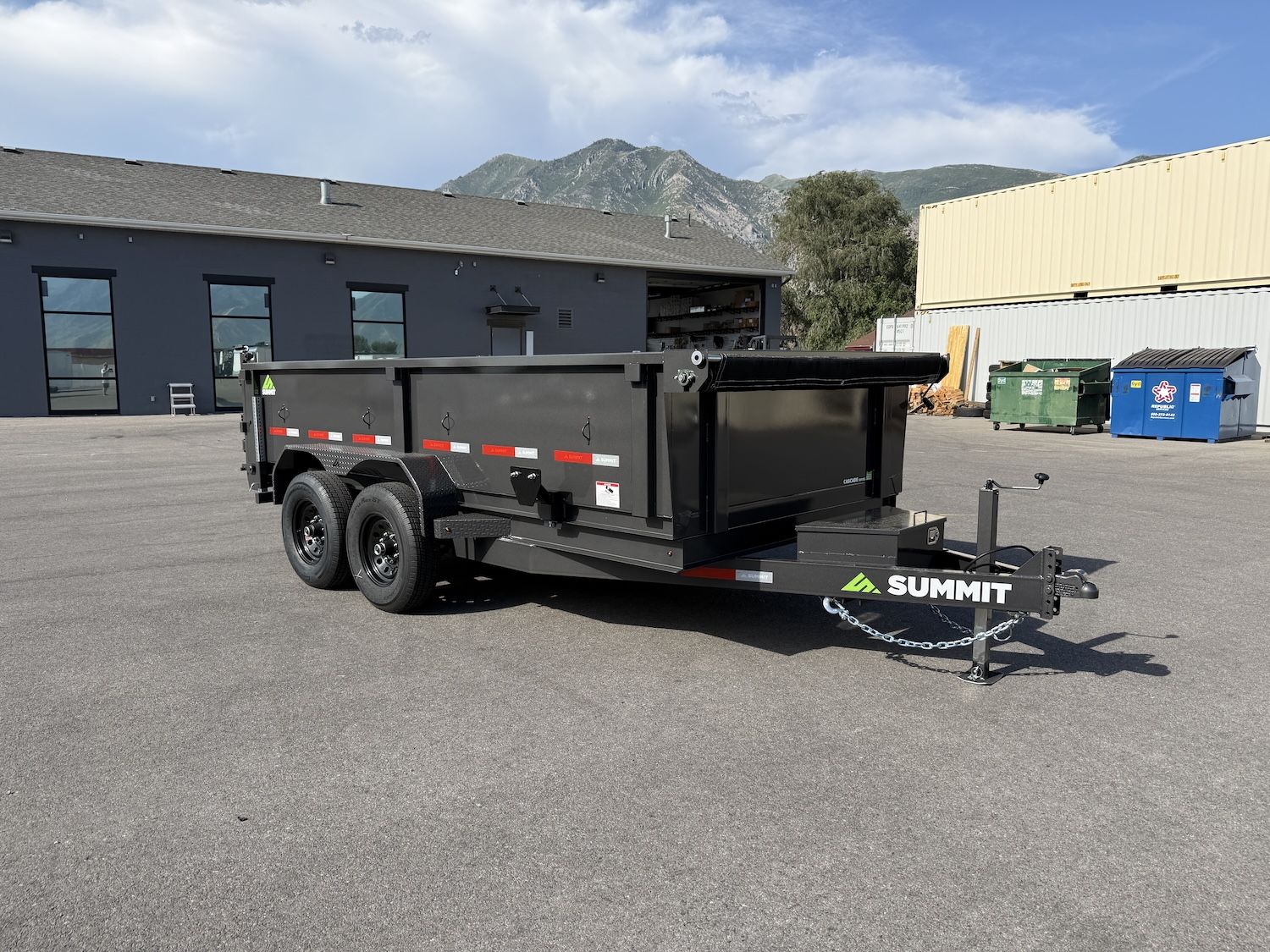 2027 Summit Summit Cascade 7x14 Dump 14K w/ LIFETIME WARRANTY