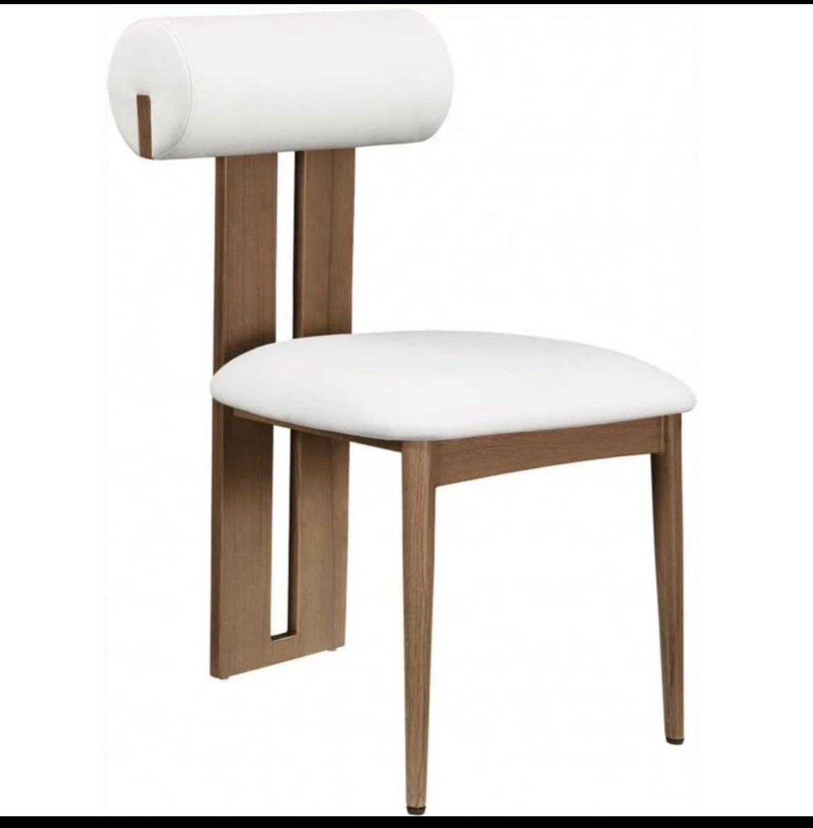 Meridian Furniture - Dario Cream Vegan Leather Dining Chair (Set of 2) - 917Cream-C