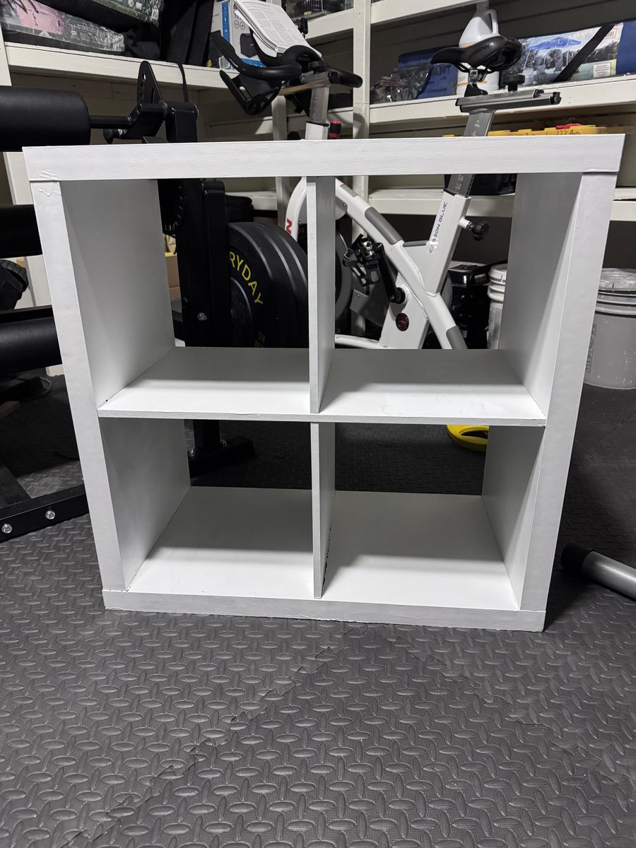 4 Cube Shelf Newly Painted!